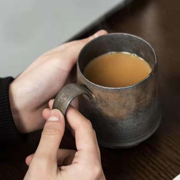 Vintage Japanese Style Coffee Mug Set