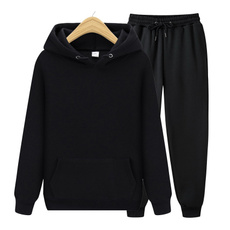 hooded, track suit, Hoodies+Pants, Autumn
