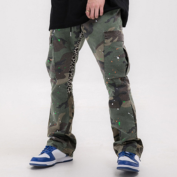 Camo bell sale bottom jeans