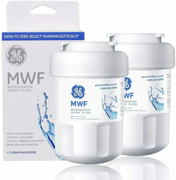 2 packs MWF GE Refrigerator Water Filter Replacement Compatible with ...