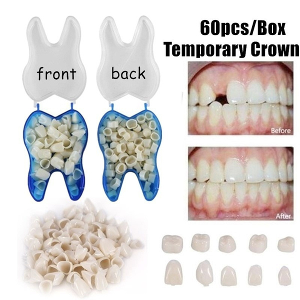 NEWLY Temporary Teeth Crowns Posteriors Anterior Molar Resin Tooth Caps Dental