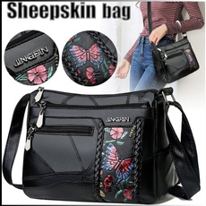 Shoulder Bags, sheep skin, crossbodybagwomen, bags for women