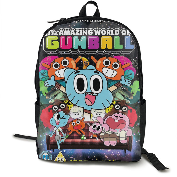 The amazing world of gumball outlet backpack