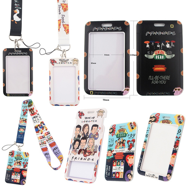 1 Set/ Pcs Tv Show Lanyards Friends Keychain Lanyards for Id Badge