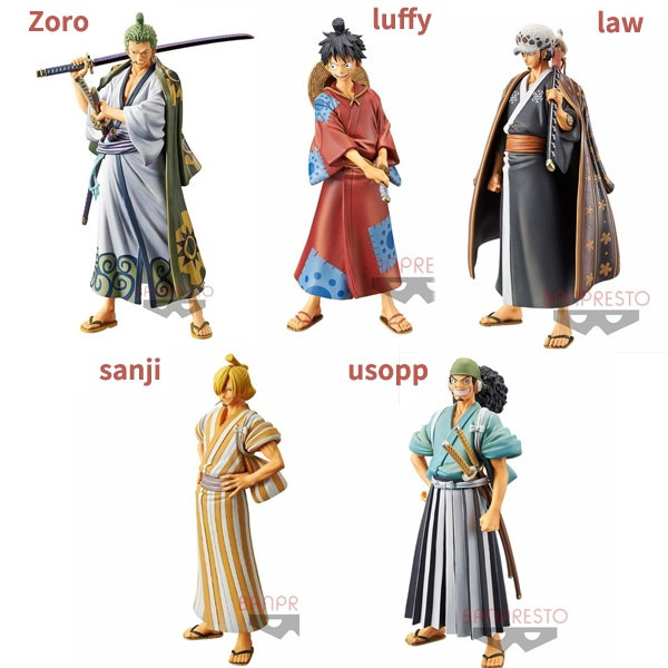 ONE PIECE - Figurine Roronoa Zoro - Yukata Ver. - DXF The Grandline Se