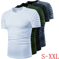 Mens T Shirt, Short Sleeve T-Shirt, tshirt men, 運動與戶外用品