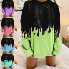 Fashion, colorcontrast, Sleeve, pullover sweater