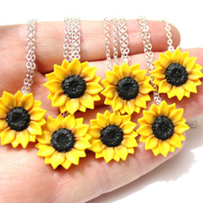 bridesmaidsnecklace, Flowers, Sunflowers, Gifts