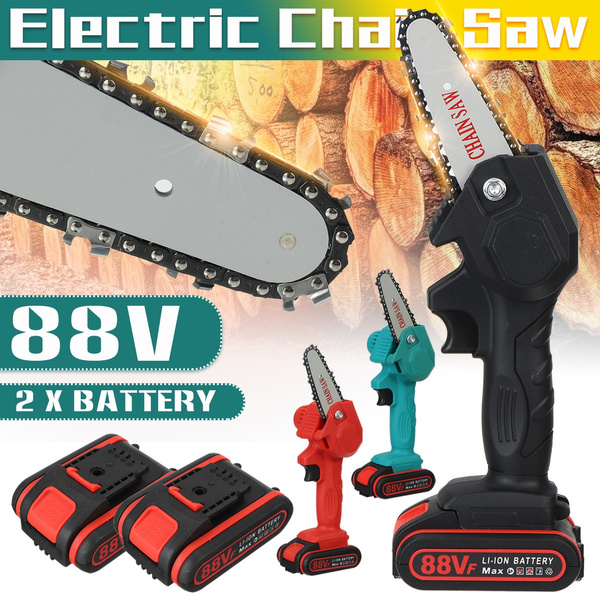 Electric Chain Saw 88VF 1200W Cordless 