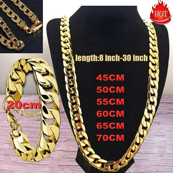 Men's 55cm Chain Necklace 50cm