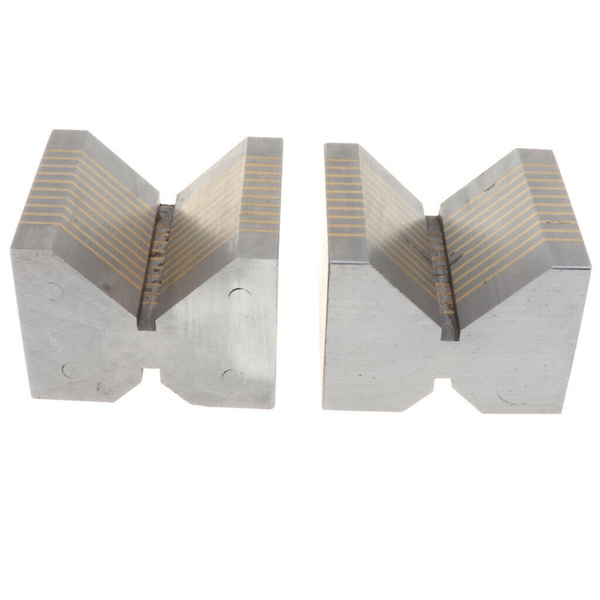 Steel Magnetic Induction Block Pair 1 Pair/1Pc V Block High Precision 