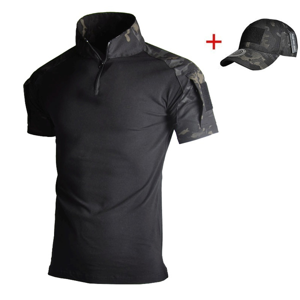 Men Women Summer Shirts Army Combat 