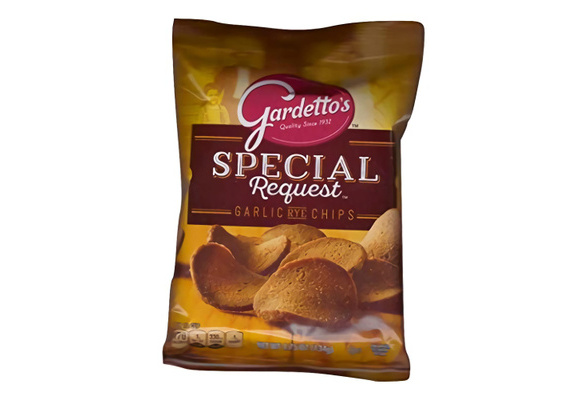 Gardettos Roasted Garlic Rye Chips, 4.75 Ounce -- 7 per case.