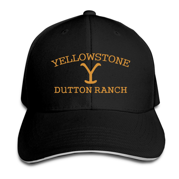 Yellowstone Dutton Ranch Baseball Cap Adjustable Embroidered Cap (a