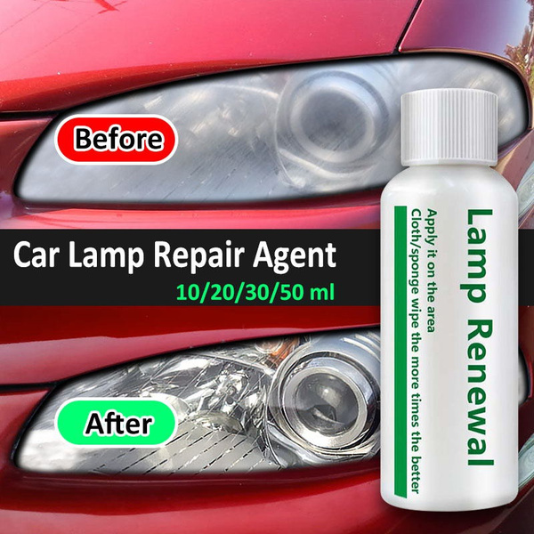 10/30/50ml Car Headlight Repair Liquid Car Headlight Cleaner Car