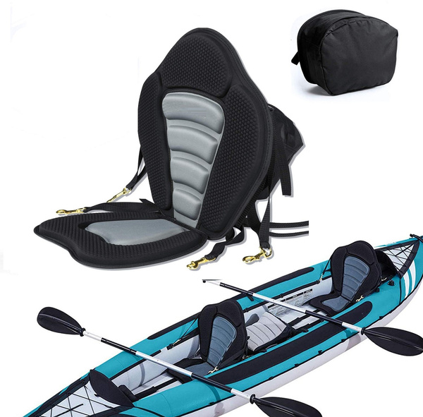 Kayak Seat Padded Deluxe Canoe Seat Adjustable Boat Seat Cushioned