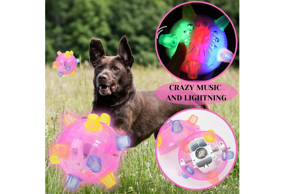 Yoidesu Dog Electric Bouncing Ball Toy, Motorized Entertainment Toy, Dog  Barking, Bouncing and Shaking Motion Sensors, Help Your Dog Exercise More  and