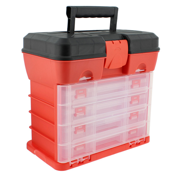 ABN Tool Box 10in 1pk - 4 Drawers Toolbox Organizers and Storage