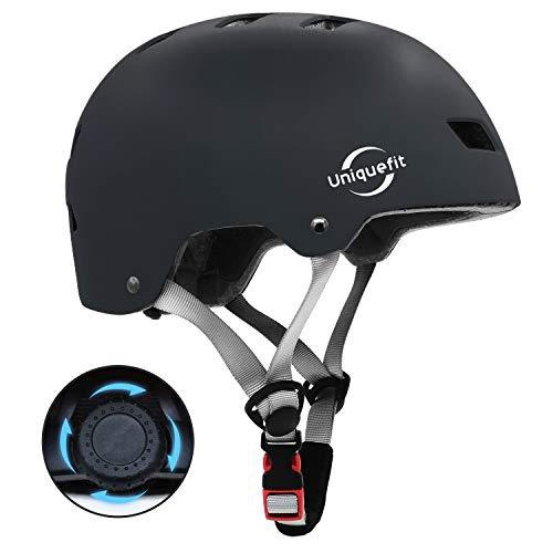 UniqueFit Kids&Adult Helmet Adjustable Protective Helmet for Scooter Cycling Roller Skate,CPSC&ASTM Certified Helmet 