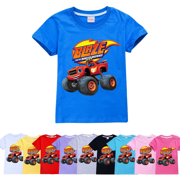 blaze and the monster machines girl shirt