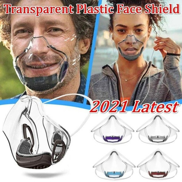 Transparent Plastic Face Mask