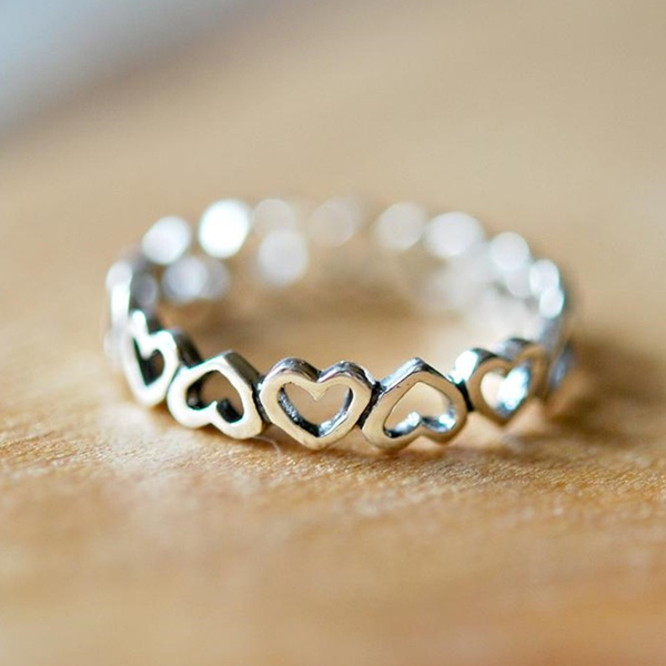 Fashion Female Delicate Stackable Ring 