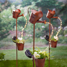 solargardenlandscapepathstringlight, solarpoweredgadget, art, Garden
