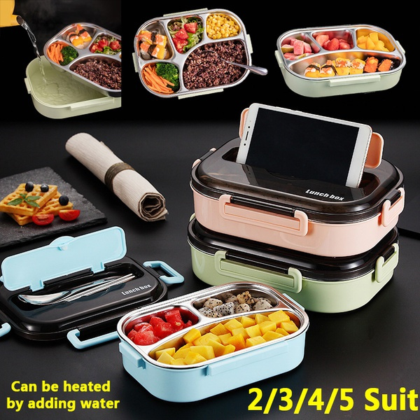 Portable Compartment Insulated Lunch Box 2021 Japanese-style Office ...