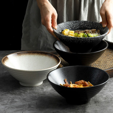 Ceramic, ricefishplate, souppastabowl, Japanese