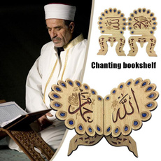 quranwoodenbookshelf, islamicbookshelfbibleframe, Wooden, quranbookstand