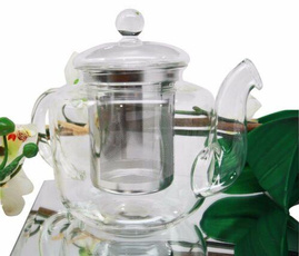 Steel, leaf, Glass, Pot