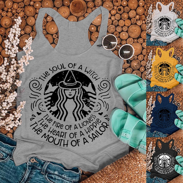 sleeveless boho tops