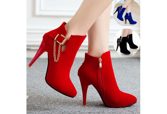 ladies heeled boots sale