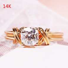 Fashion, eternallove, wedding ring, gold