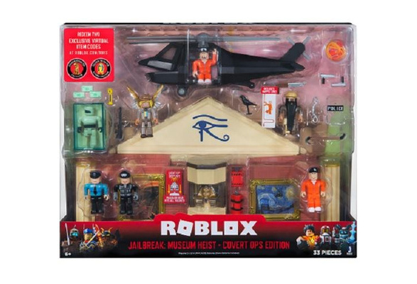 roblox jailbreak: museum heist feature playset 