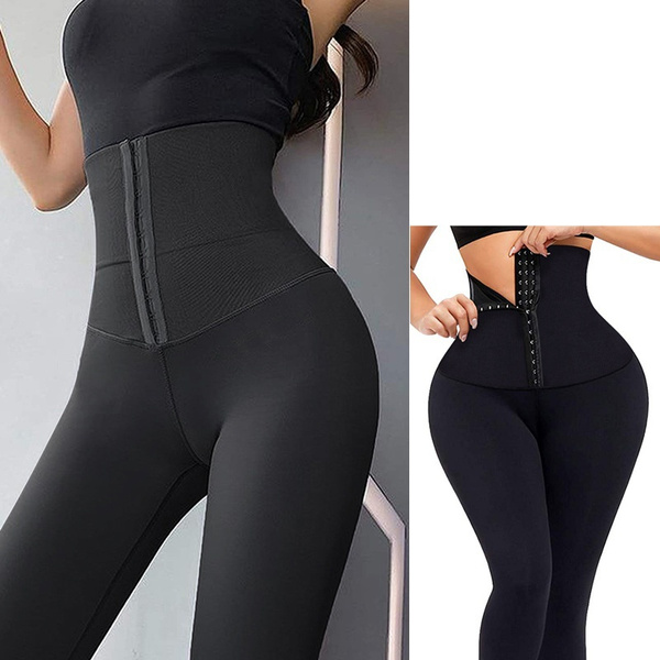 Women's Adjustable Breasted Yoga Pants Compression Leggings High Waisted  Belly Control Leggings Fitness Sports Athletic Pants