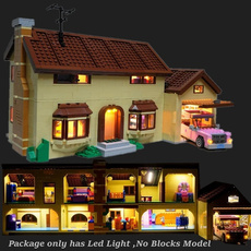 led, usb, Lego, house