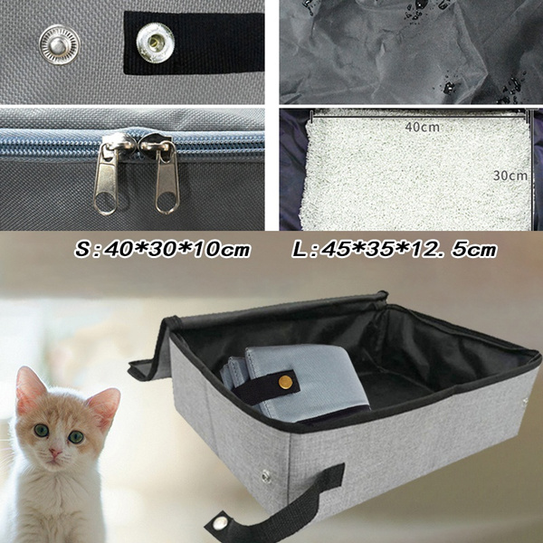 waterproof litter box