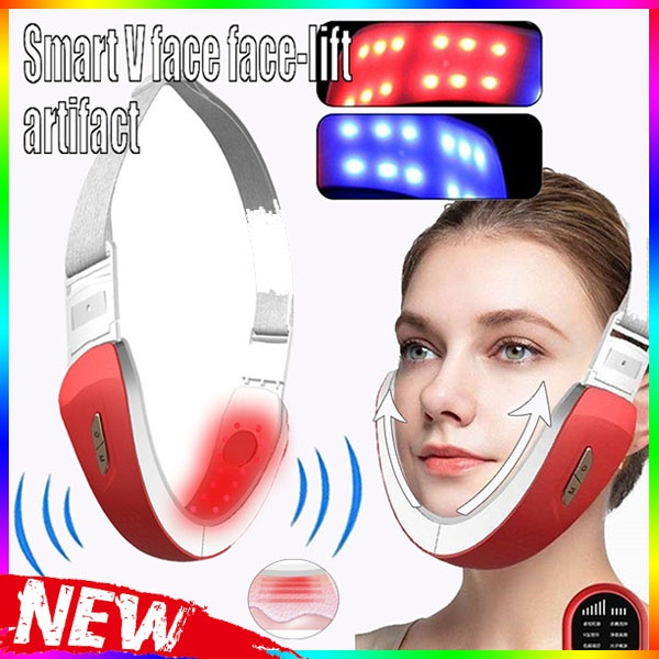 New V-shaped Face Instrument Micro Current Facial Massager Remote ...