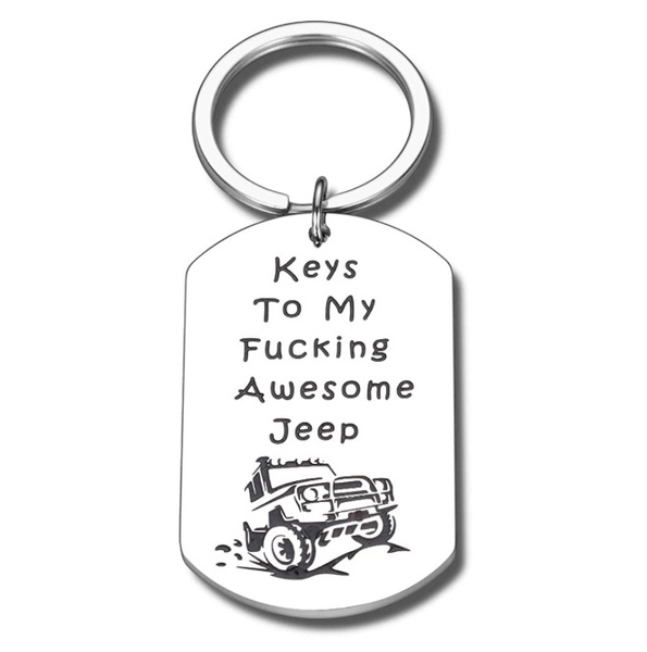 Jeep Keychain, Jeep aCcessories, Jeep Gifts For Her, Jeep Wrangler