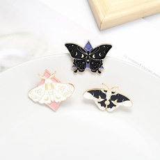 butterfly, Goth, Jewelry, Pins