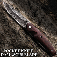 portableknife, handmadeknife, Outdoor, damascusknife