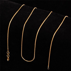 yellow gold, Chain Necklace, 18k gold, Chain