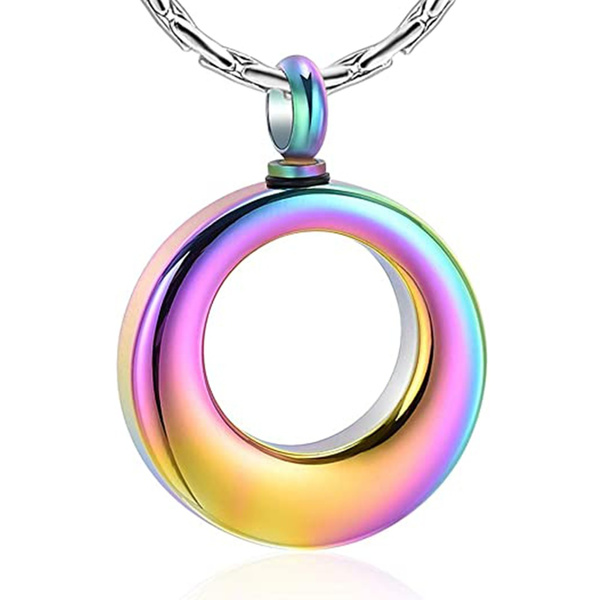 Cremation Jewelry For Ashes Pendants Circle Of Life Pendant Urn Necklace Keepsake Memorial Wish