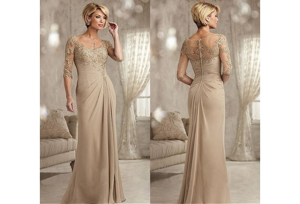 Mother of the Bride Dresses Champagne Color