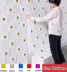 PVC wall stickers, ceiling, flowerwall, TV