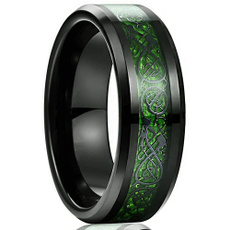 tungstenring, Fiber, wedding ring, Stainless Steel