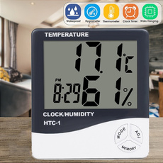 digitalthermometer, Outdoor, Temperature, Clock