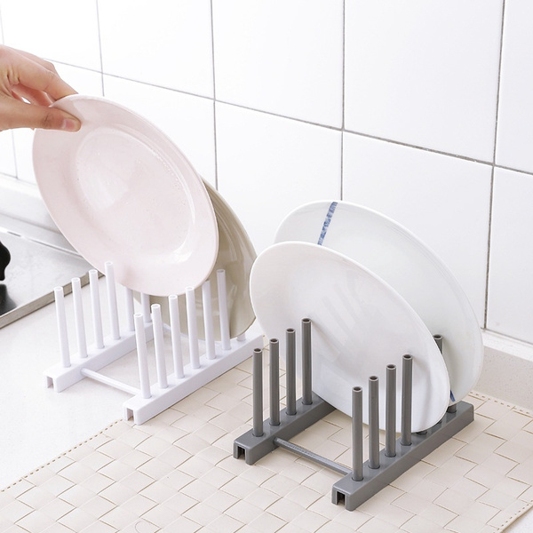 Kitchen plate stand discount plastic