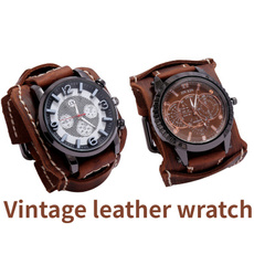 Bracelet, leatherwatchformen, vintage watch, Bracelet Watch
